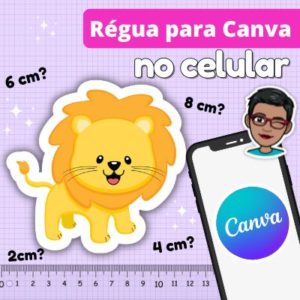 Como Medir Personalizados no Canva pelo Celular