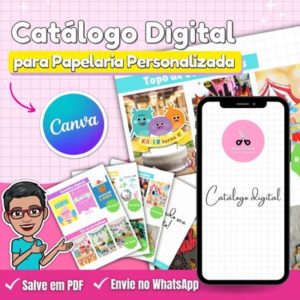 Catálogo Digital para Papelaria Personalizada