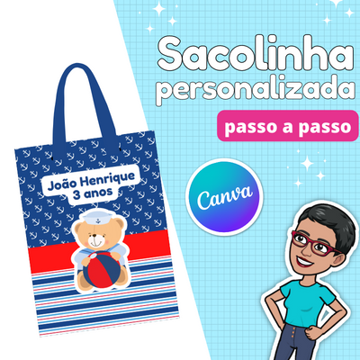 10 Sacolinhas Surpresa Luluca Personalizada